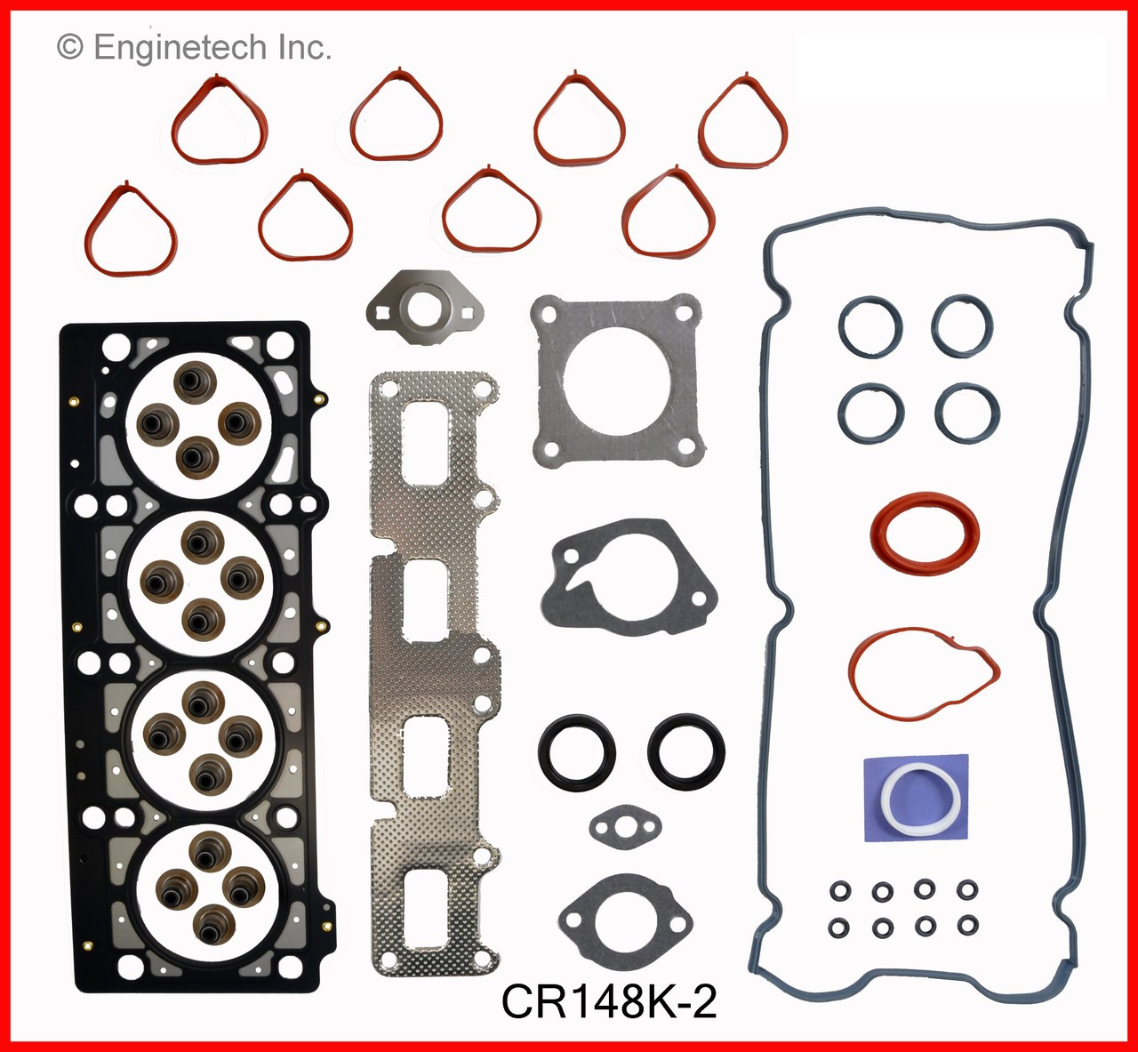 2001 Chrysler Sebring 2.4L Engine Gasket Set CR148K-2 -1