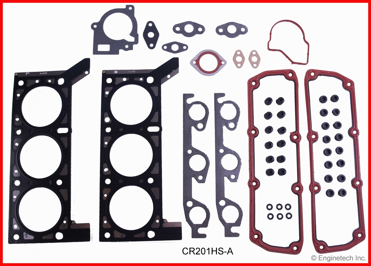 2002 Chrysler Town & Country 3.3L Engine Cylinder Head Gasket Set CR201HS-A -13