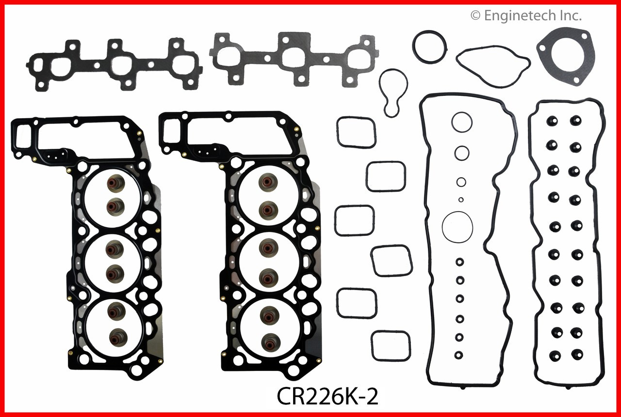 2007 Dodge Dakota 3.7L Engine Gasket Set CR226K-2 -15