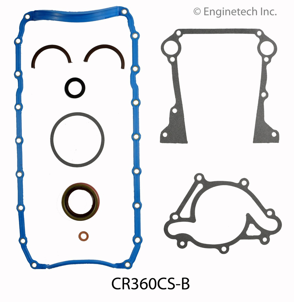 2000 Dodge Dakota 5.9L Engine Lower Gasket Set CR360CS-B -24