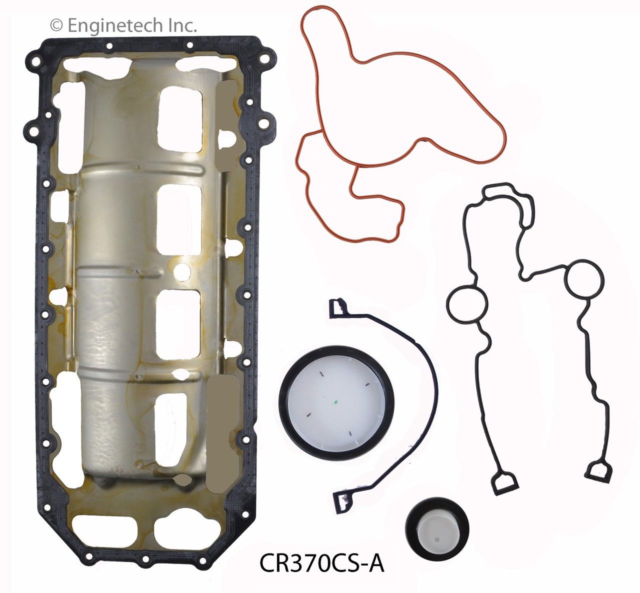 2010 Jeep Grand Cherokee 6.1L Engine Lower Gasket Set CR370CS-A -5