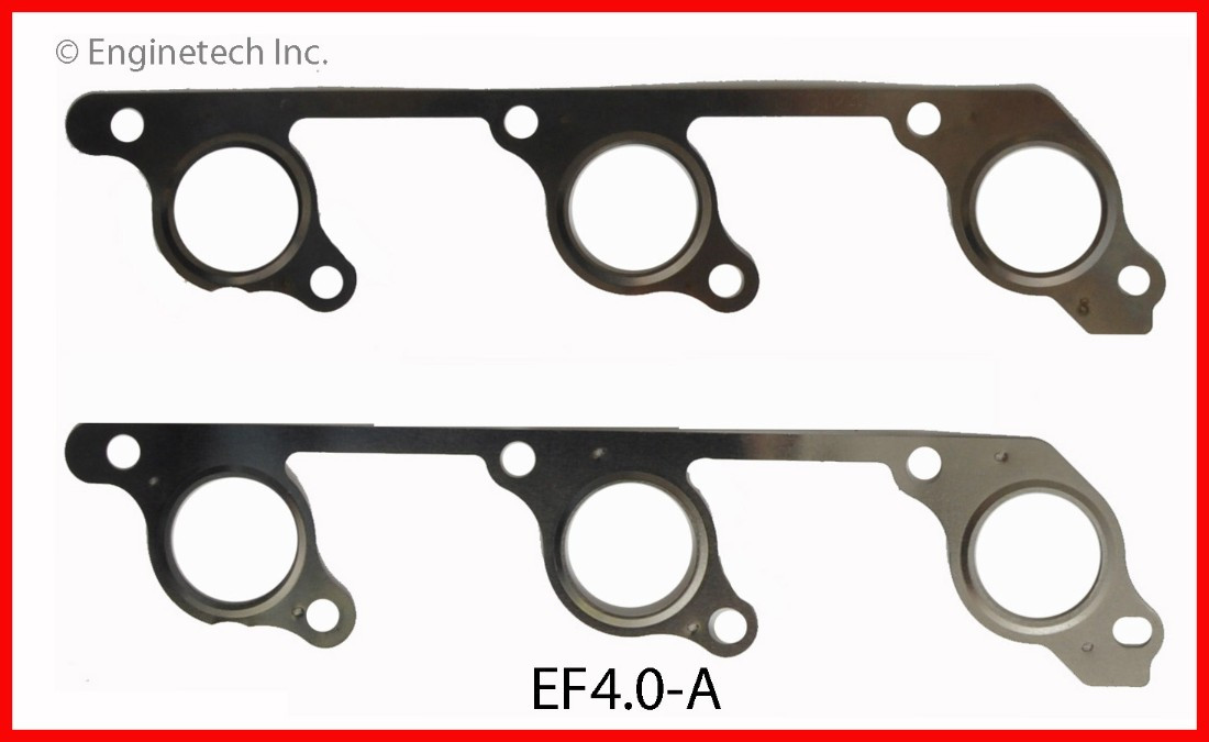 2010 Ford Explorer 4.0L Engine Exhaust Manifold Gasket EF4.0-A -65