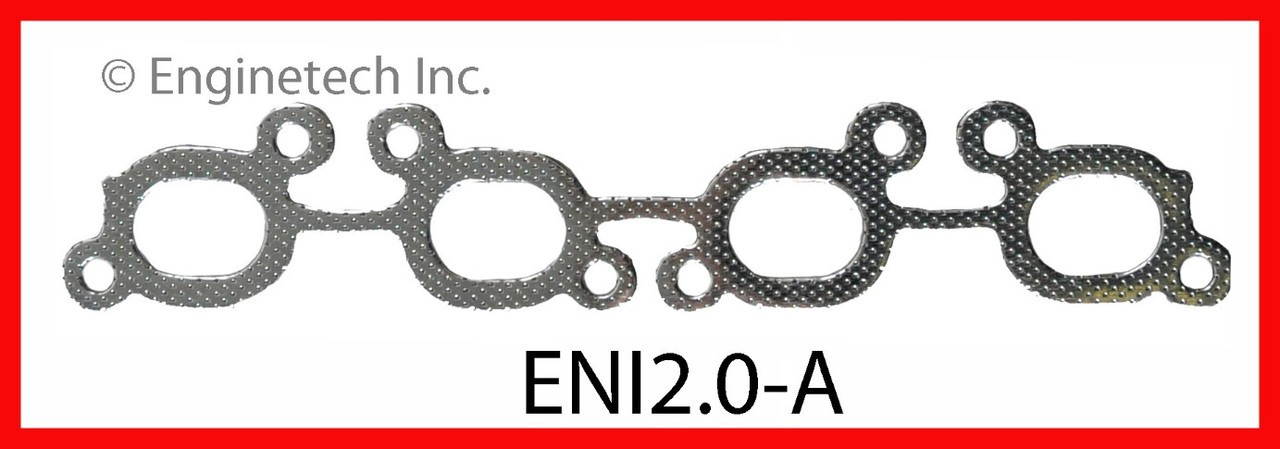 1991 Nissan Sentra 2.0L Engine Exhaust Manifold Gasket ENI2.0-A -3