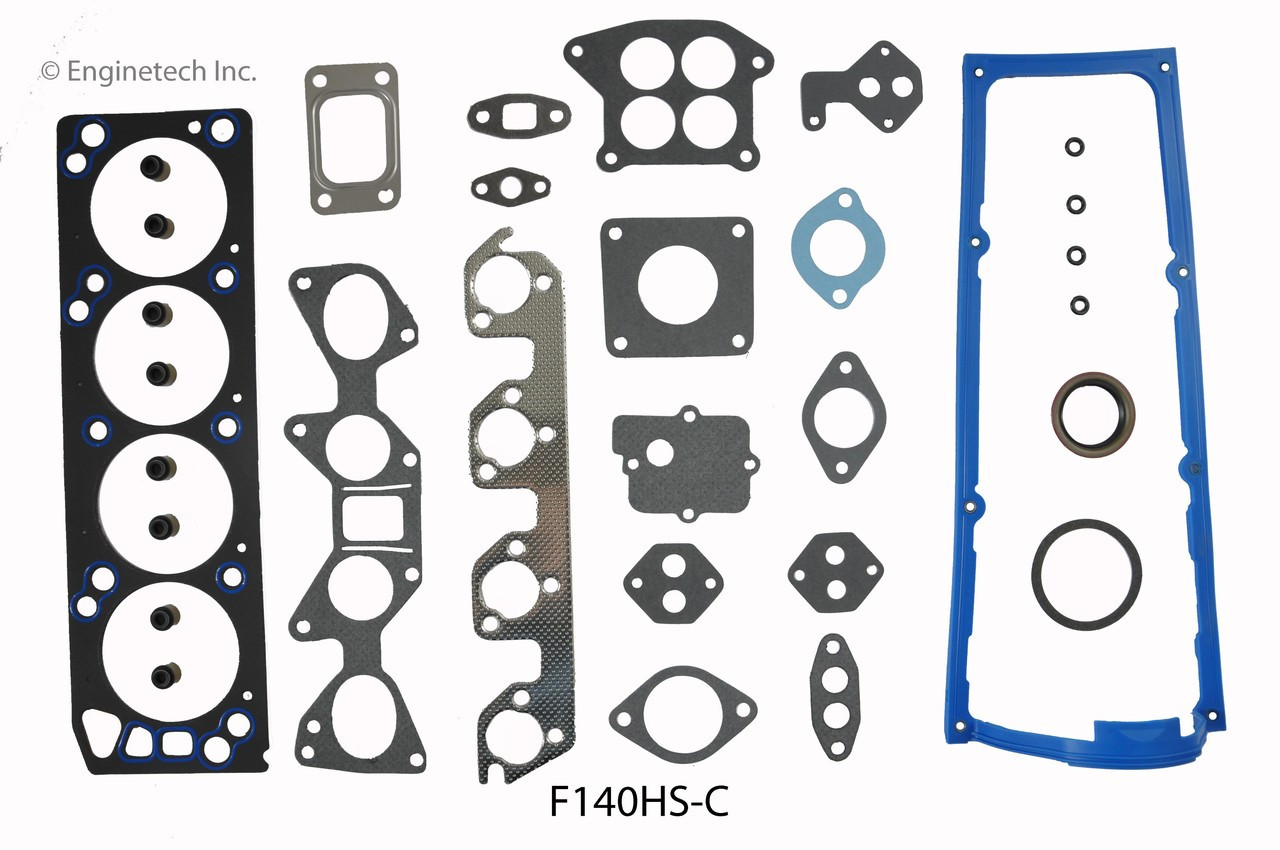 1989 Ford Mustang 2.3L Engine Cylinder Head Gasket Set F140HS-C -5