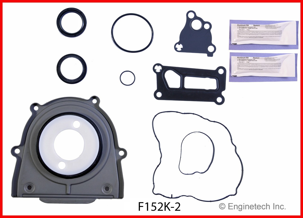 2010 Mercury Mariner 2.5L Engine Gasket Set F152K-2 -6