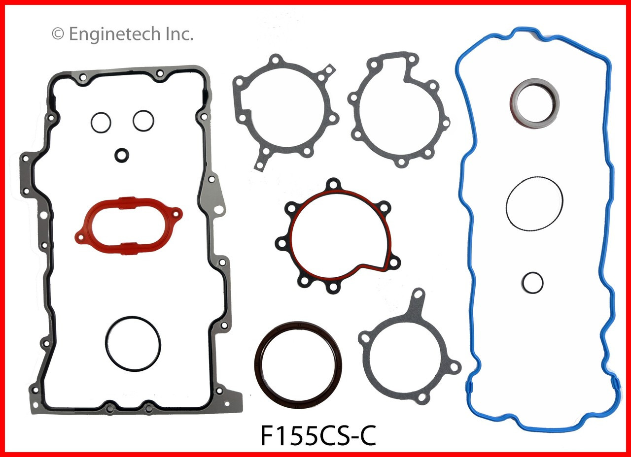 2001 Mazda MPV 2.5L Engine Lower Gasket Set F155CS-C -33