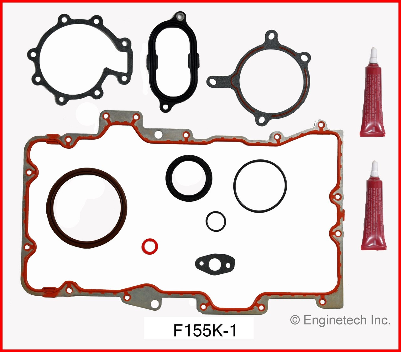 1999 Mercury Cougar 2.5L Engine Gasket Set F155K-1 -12