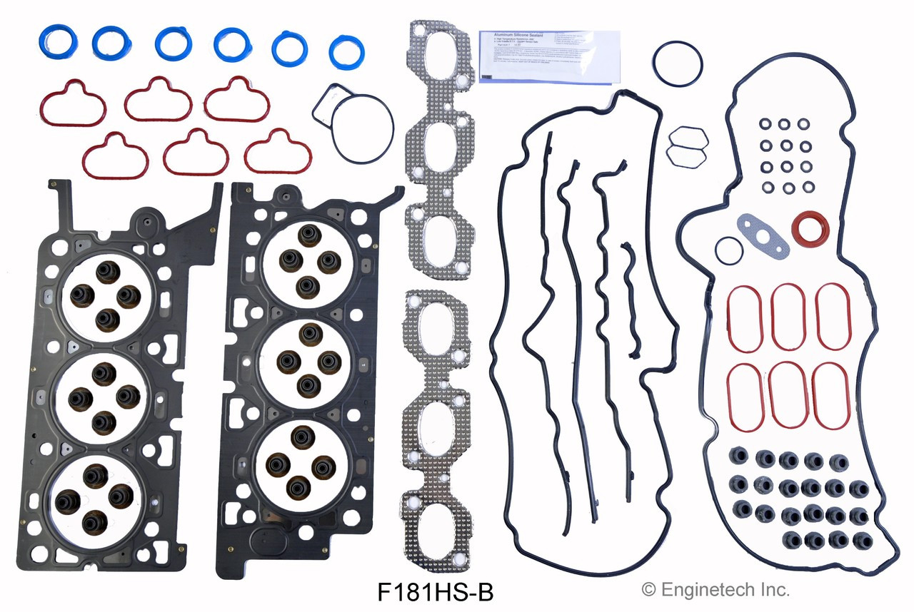 2003 Mazda Tribute 3.0L Engine Cylinder Head Gasket Set F181HS-B -8