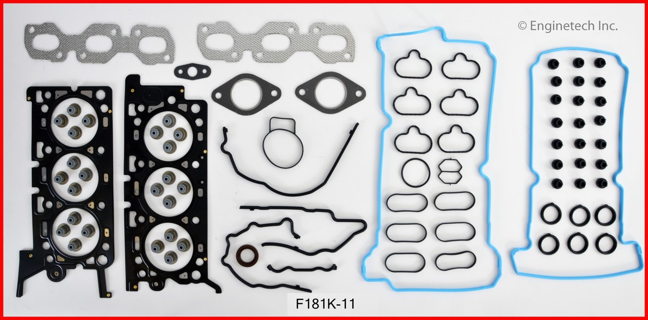 2004 Ford Escape 3.0L Engine Gasket Set F181K-11 -2