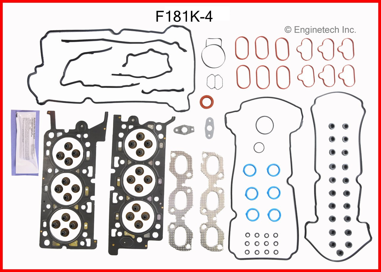 2001 Mercury Sable 3.0L Engine Gasket Set F181K-4 -4