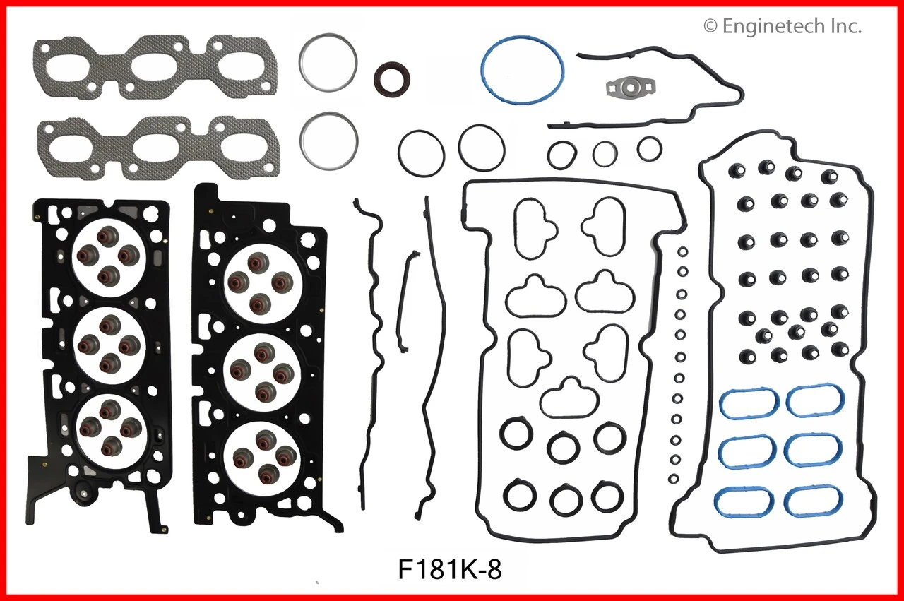 2006 Mercury Montego 3.0L Engine Gasket Set F181K-8 -3