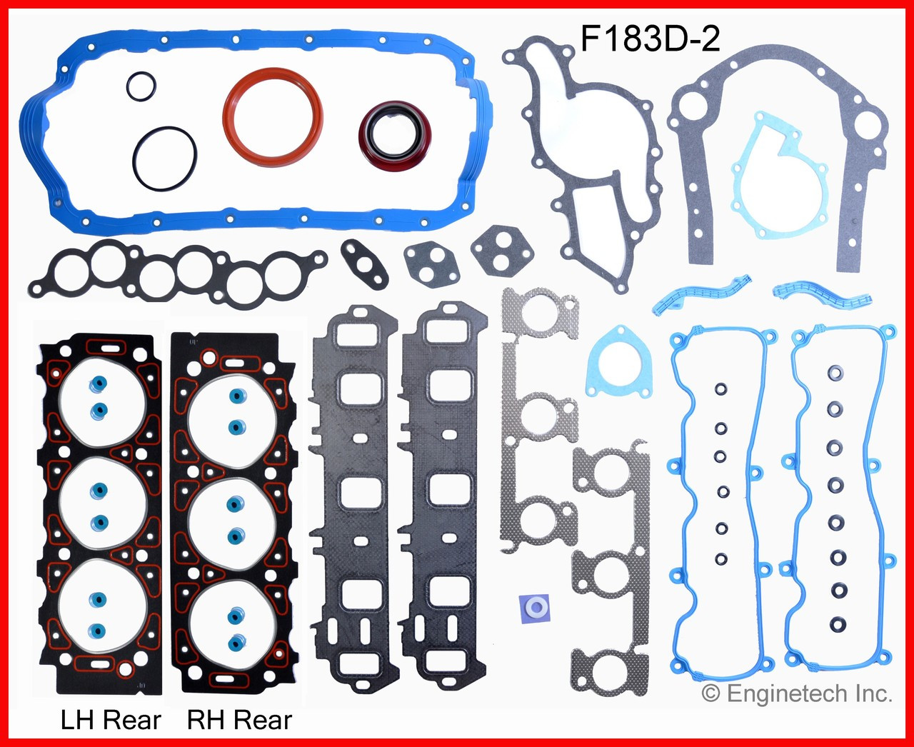 1999 Ford Taurus 3.0L Engine Gasket Set F183D-2 -2