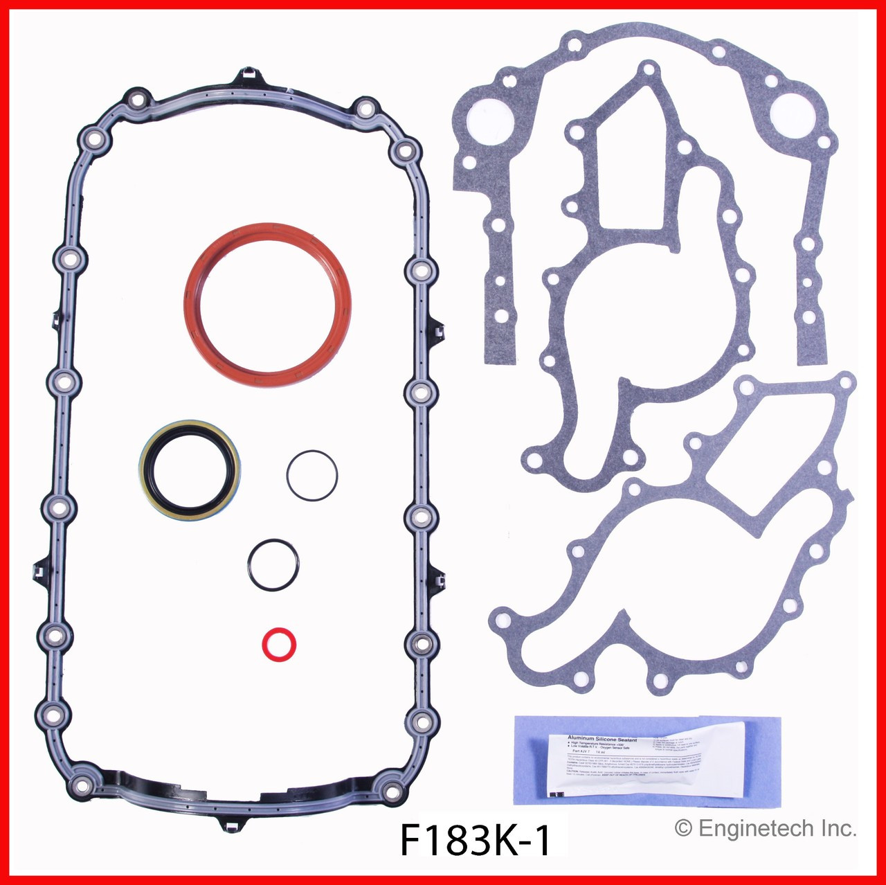 2002 Ford Ranger 3.0L Engine Gasket Set F183K-1 -2