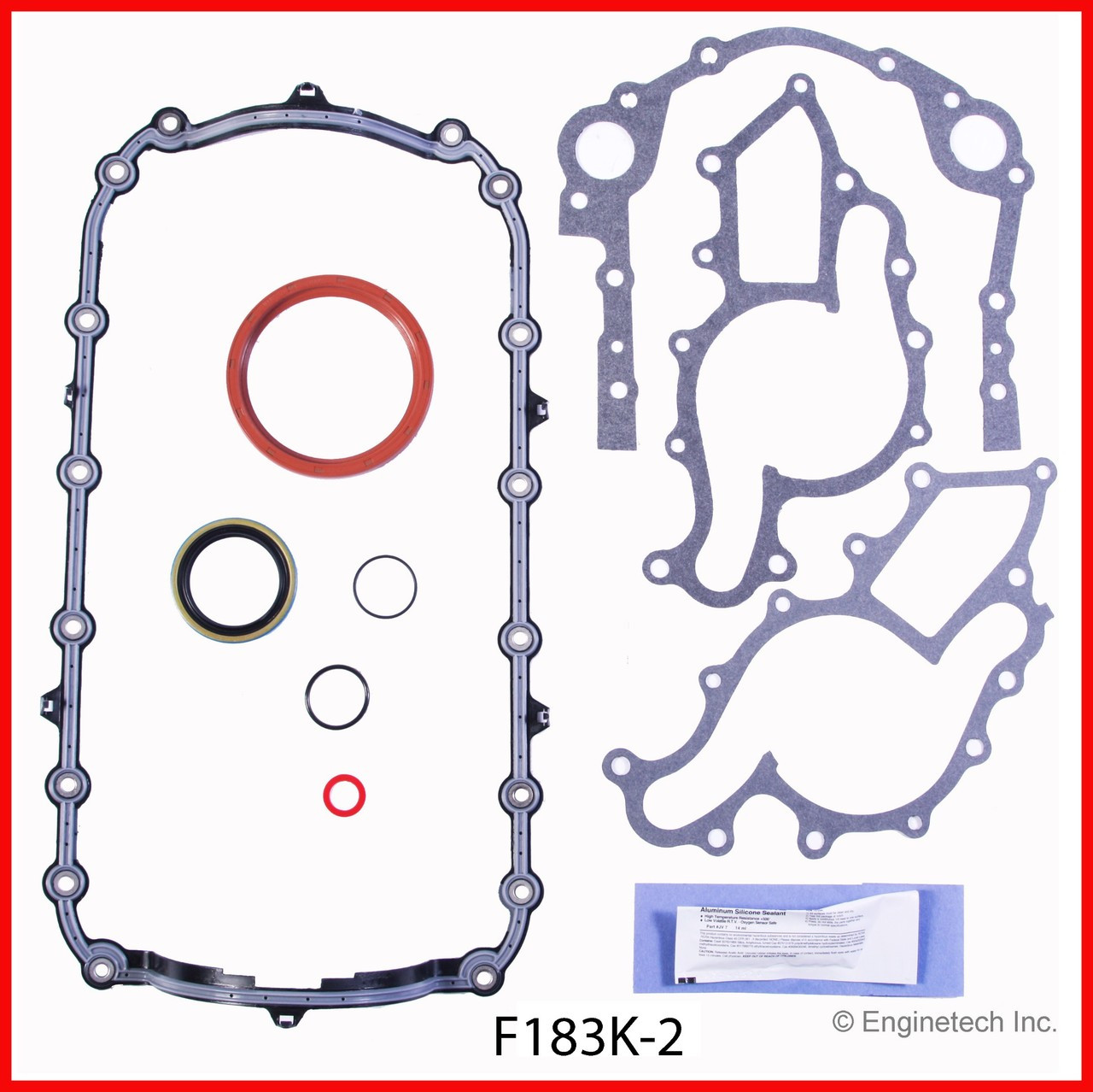 2007 Ford Taurus 3.0L Engine Gasket Set F183K-2 -18 2007 Ford Taurus 3.0L Engine Gasket Set F183K-2 -18