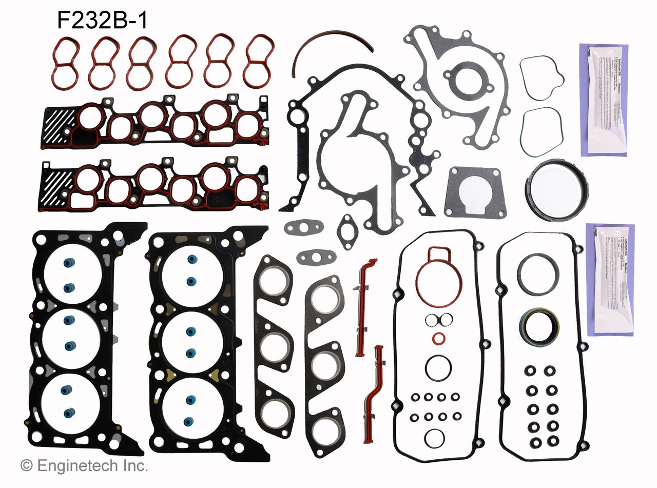 1997 Ford Windstar 3.8L Engine Gasket Set F232B-1 -1