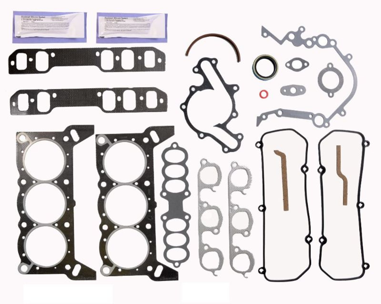 1995 Mercury Cougar 3.8L Engine Gasket Set F232L -11