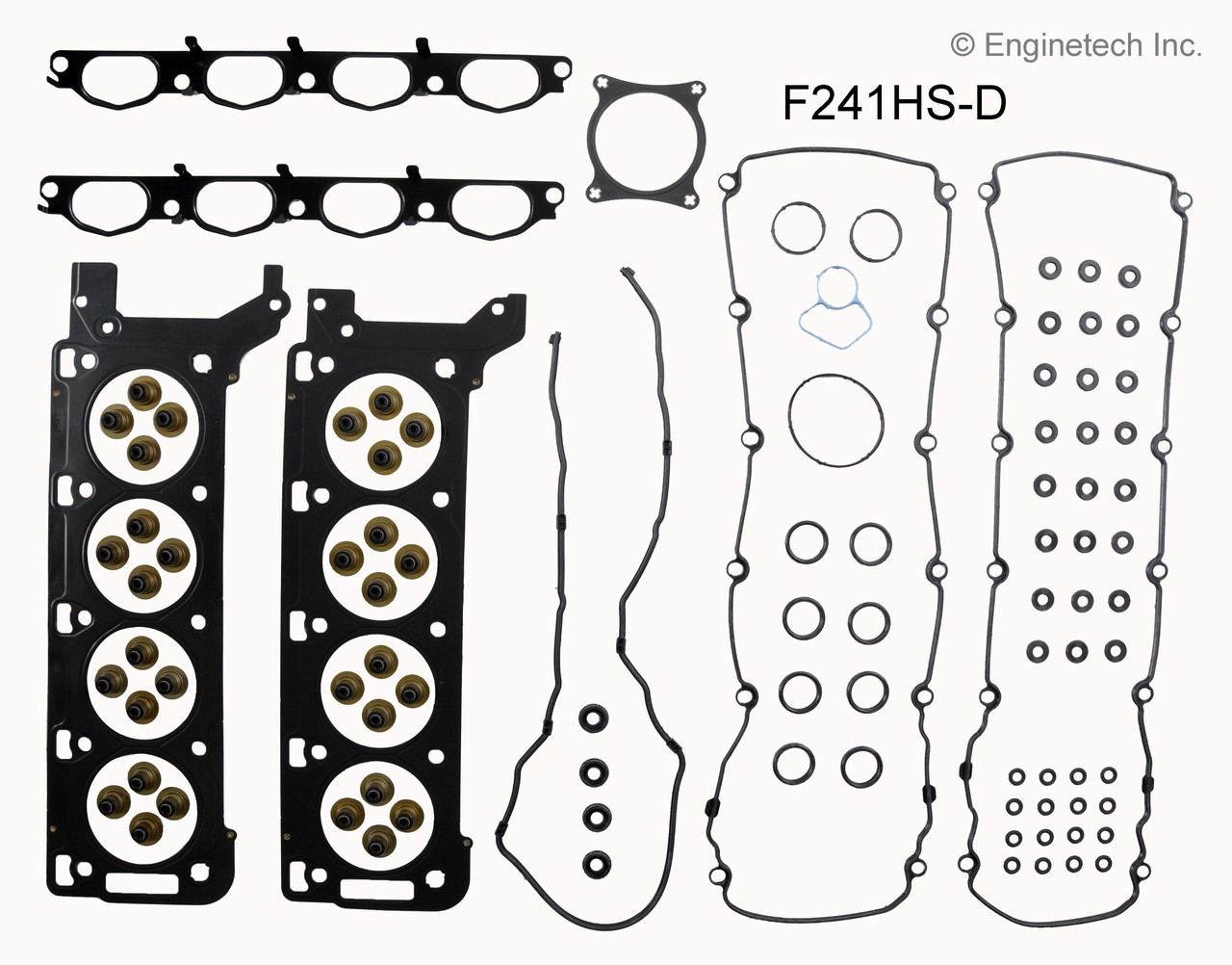 2006 Lincoln LS 3.9L Engine Cylinder Head Gasket Set F241HS-D -3