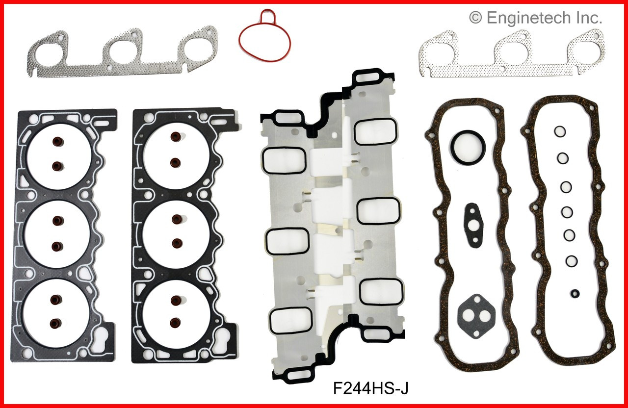 1996 Ford Ranger 4.0L Engine Cylinder Head Gasket Set F244HS-J -7