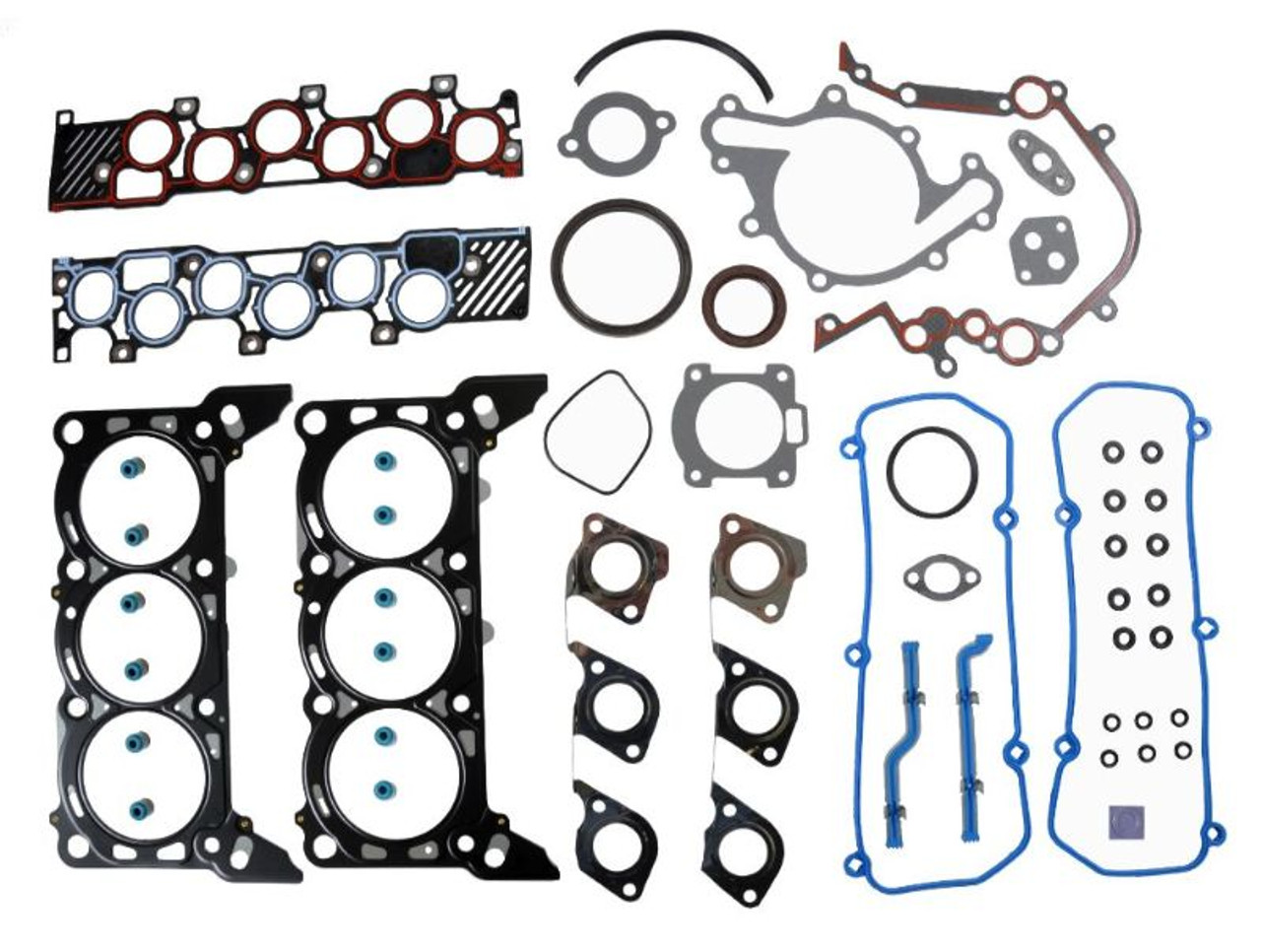 1998 Ford E-150 Econoline Club Wagon 4.2L Engine Gasket Set F256A-1 -2