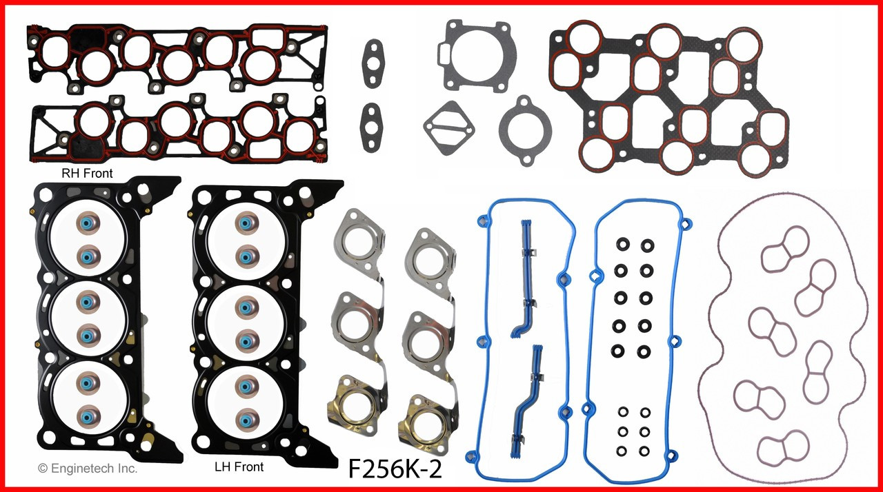 2001 Ford E-150 Econoline 4.2L Engine Gasket Set F256K-2 -1