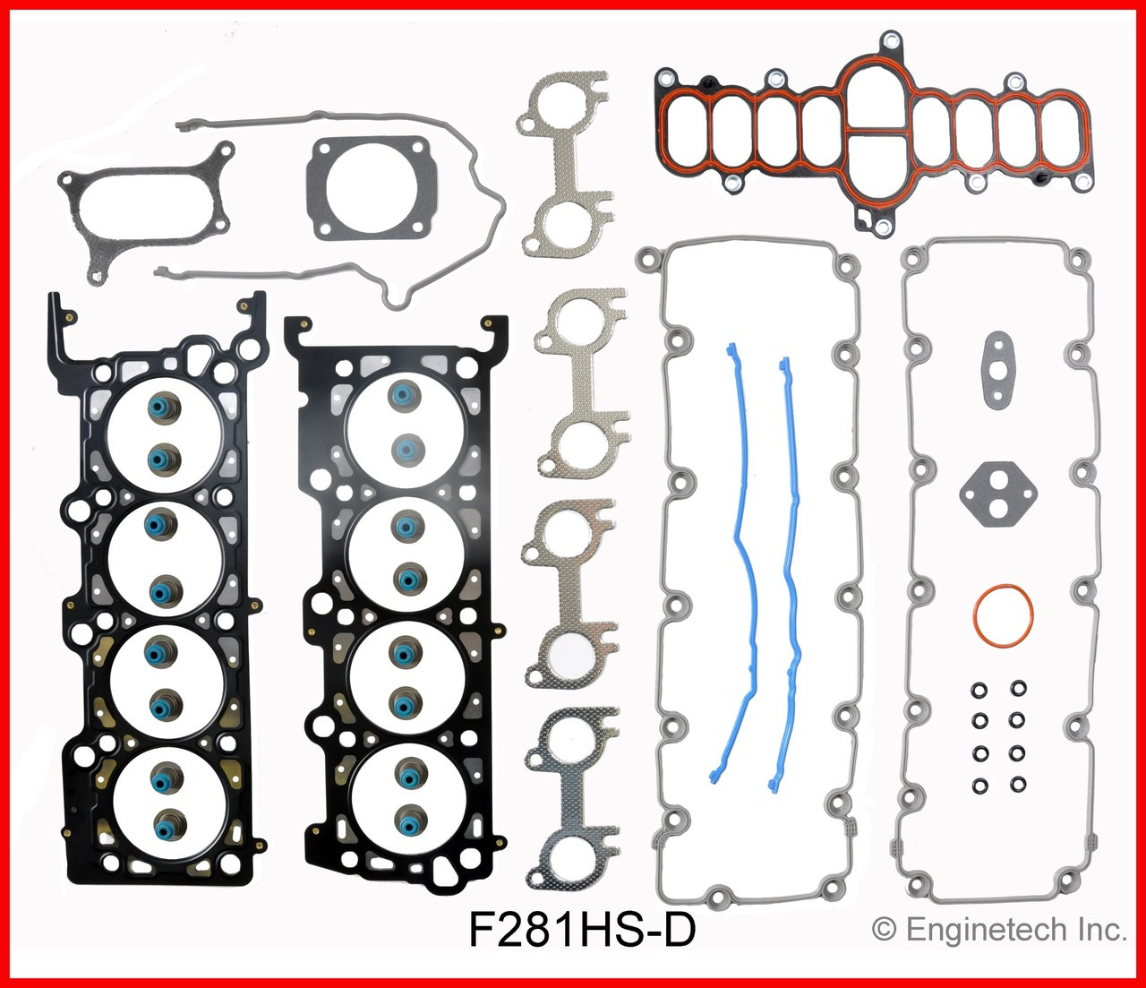 1997 Ford Expedition 4.6L Engine Cylinder Head Gasket Set F281HS-D -4