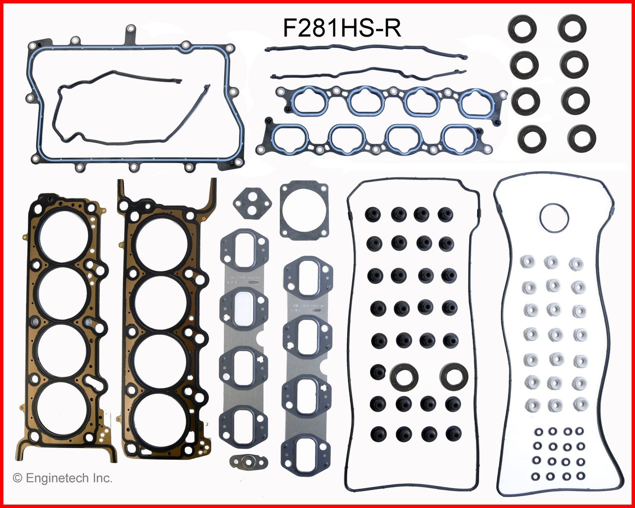 2004 Lincoln Aviator 4.6L Engine Cylinder Head Gasket Set F281HS-R -2