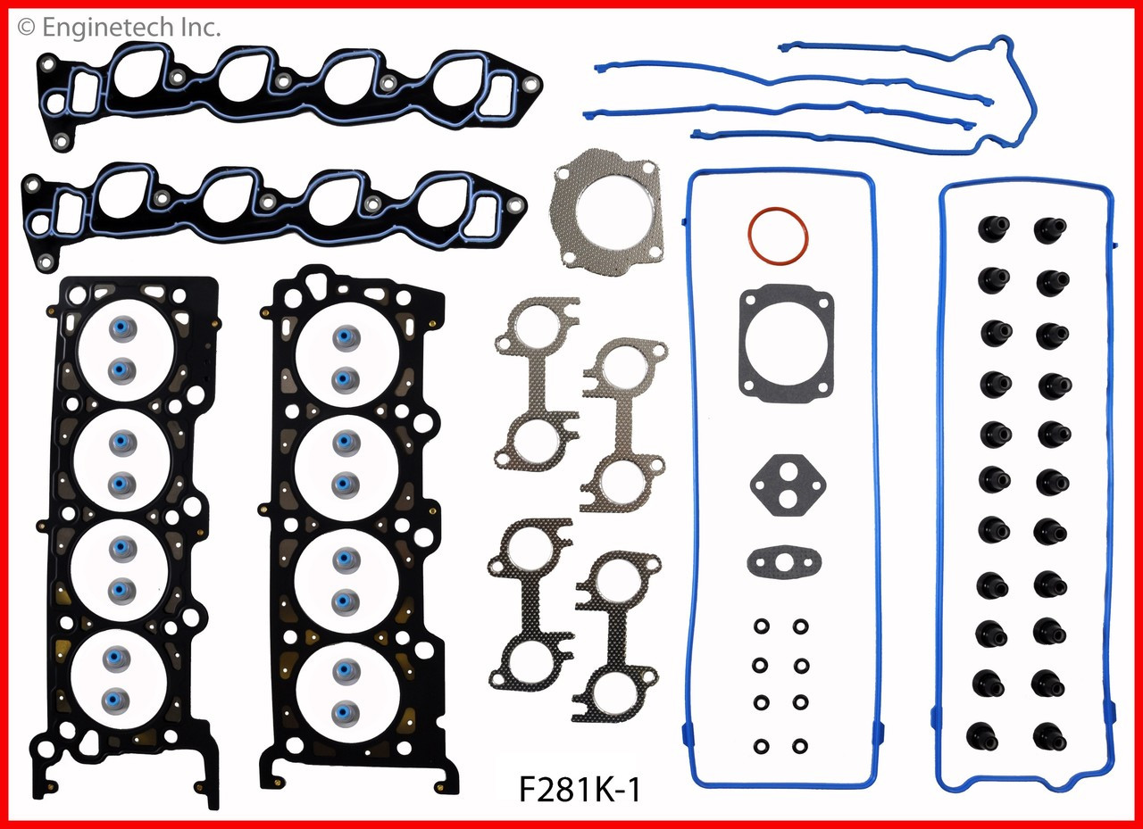 1992 Lincoln Town Car 4.6L Engine Gasket Set F281K-1 -3