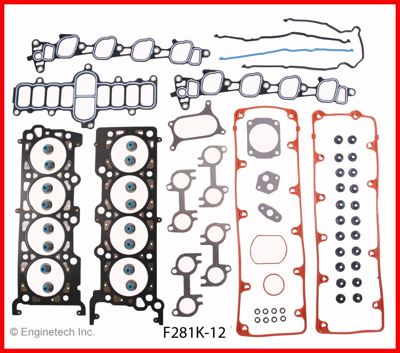 2003 Ford E-250 4.6L Engine Gasket Set F281K-12 -6