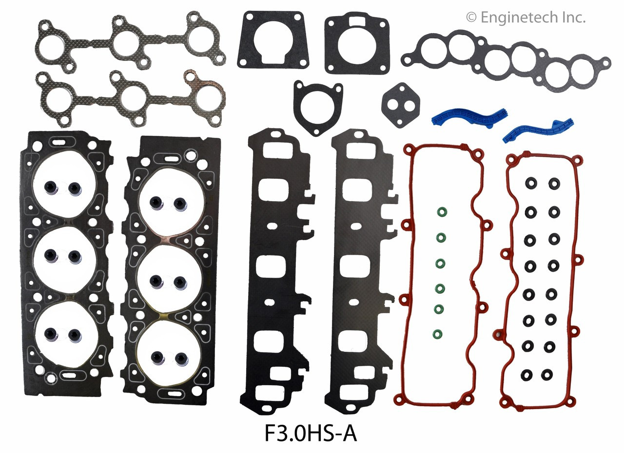 1997 Mercury Sable 3.0L Engine Cylinder Head Gasket Set F3.0HS-A -28