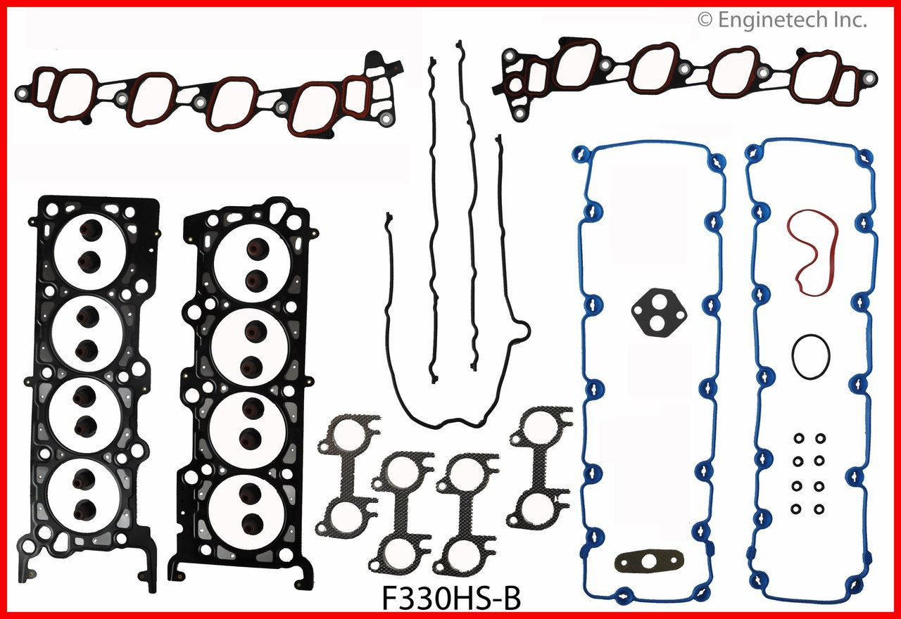 2001 Ford F-150 5.4L Engine Cylinder Head Gasket Set F330HS-B -28