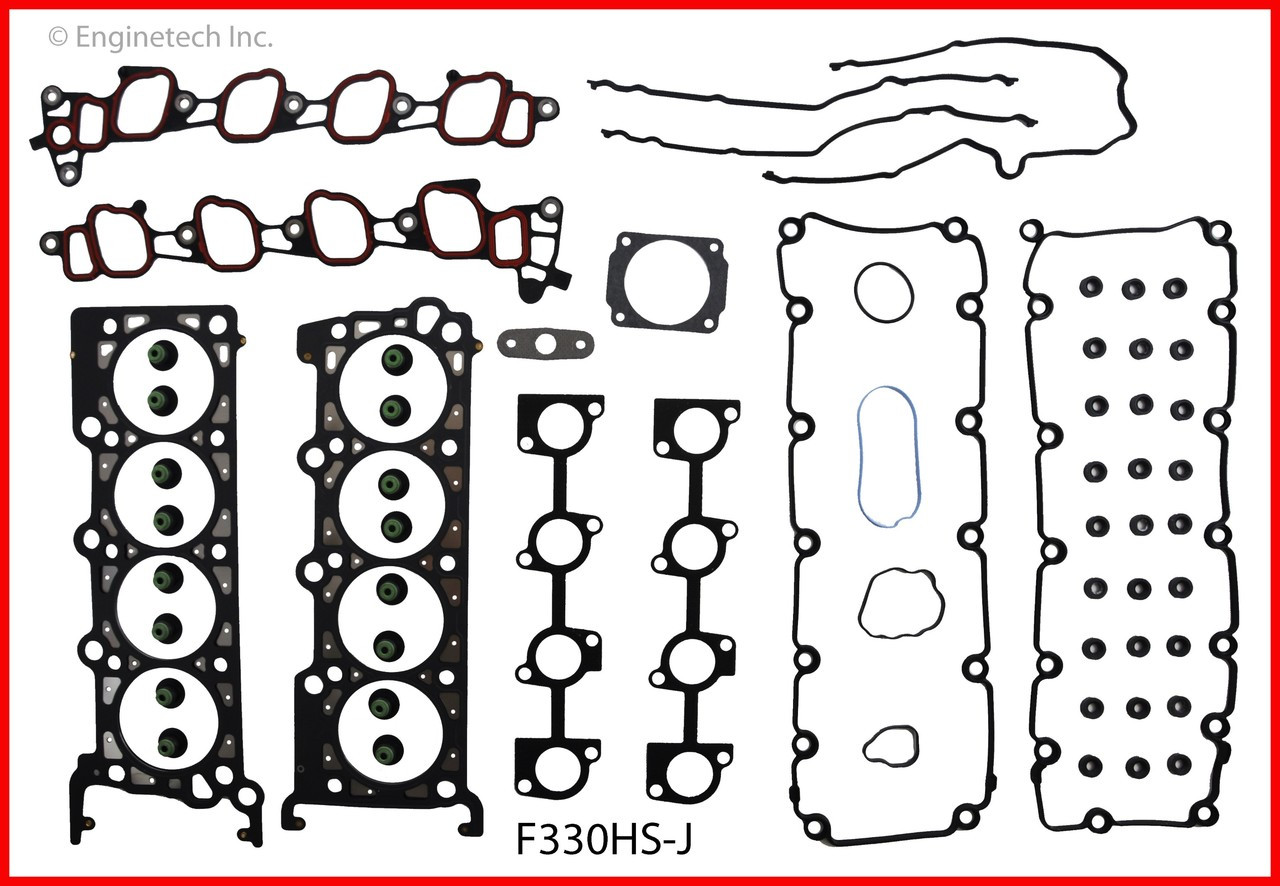 2009 Ford E-350 Super Duty 5.4L Engine Cylinder Head Gasket Set F330HS-J -9