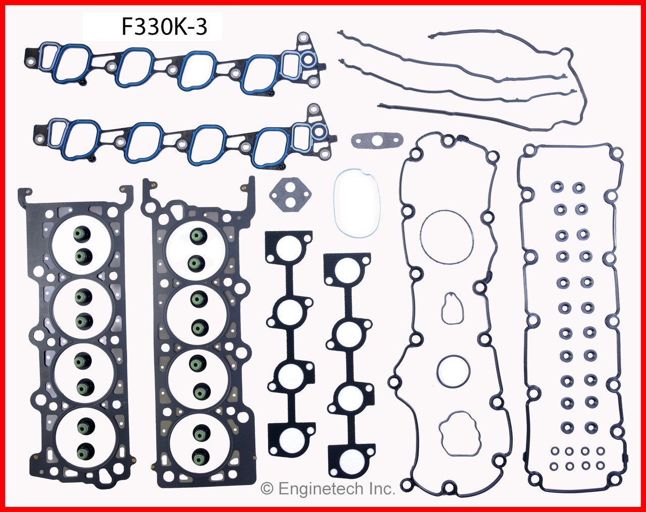 2004 Ford E-350 Super Duty 5.4L Engine Gasket Set F330K-3 -8