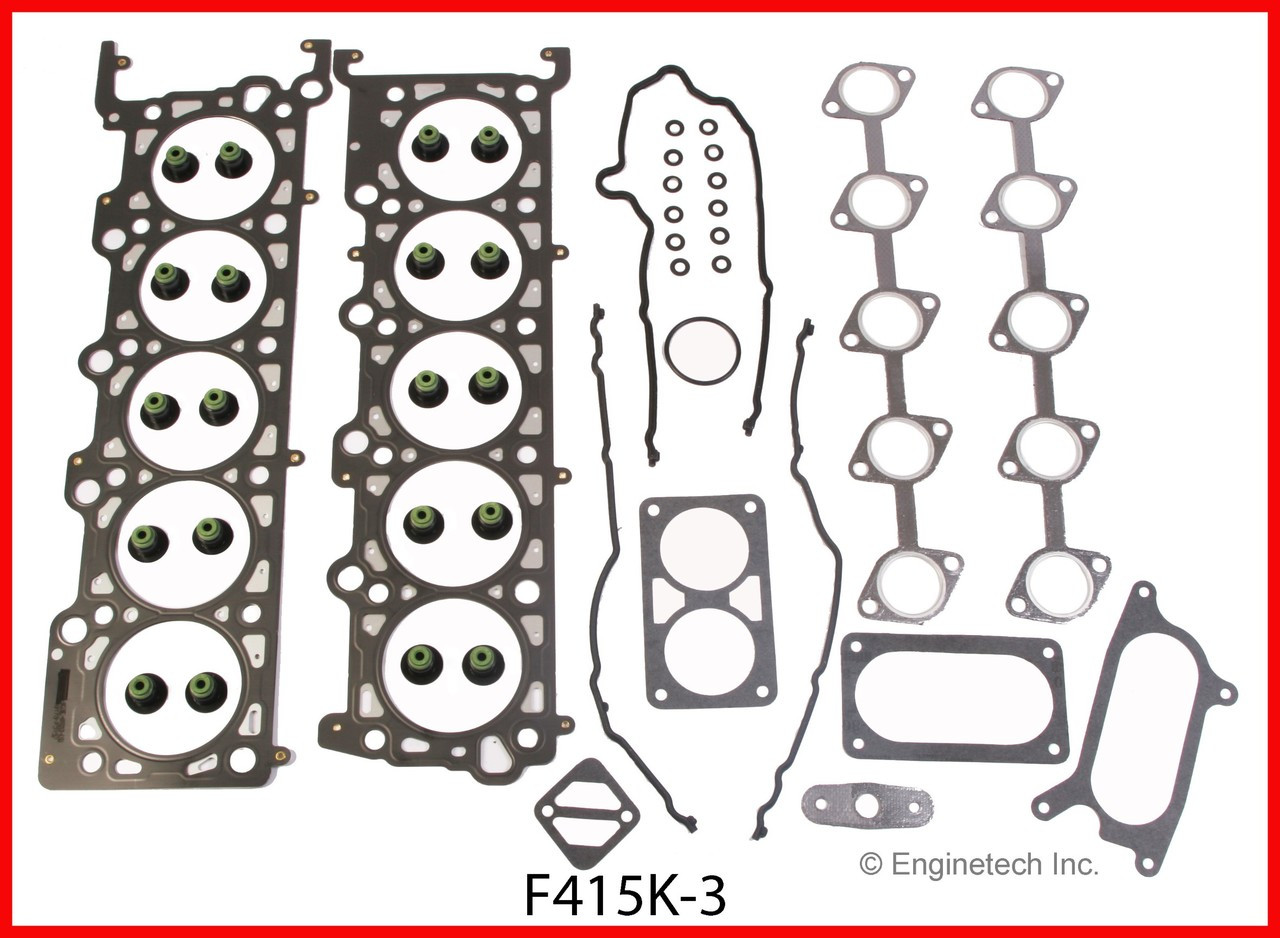 1999 Ford Econoline Super Duty 6.8L Engine Gasket Set F415K-3 -4