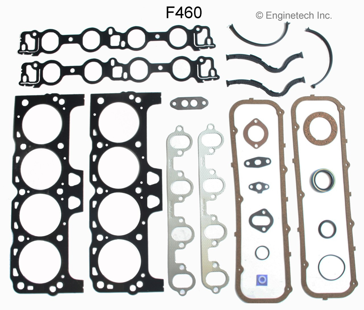 1985 Ford F-350 7.5L Engine Gasket Set F460 -290