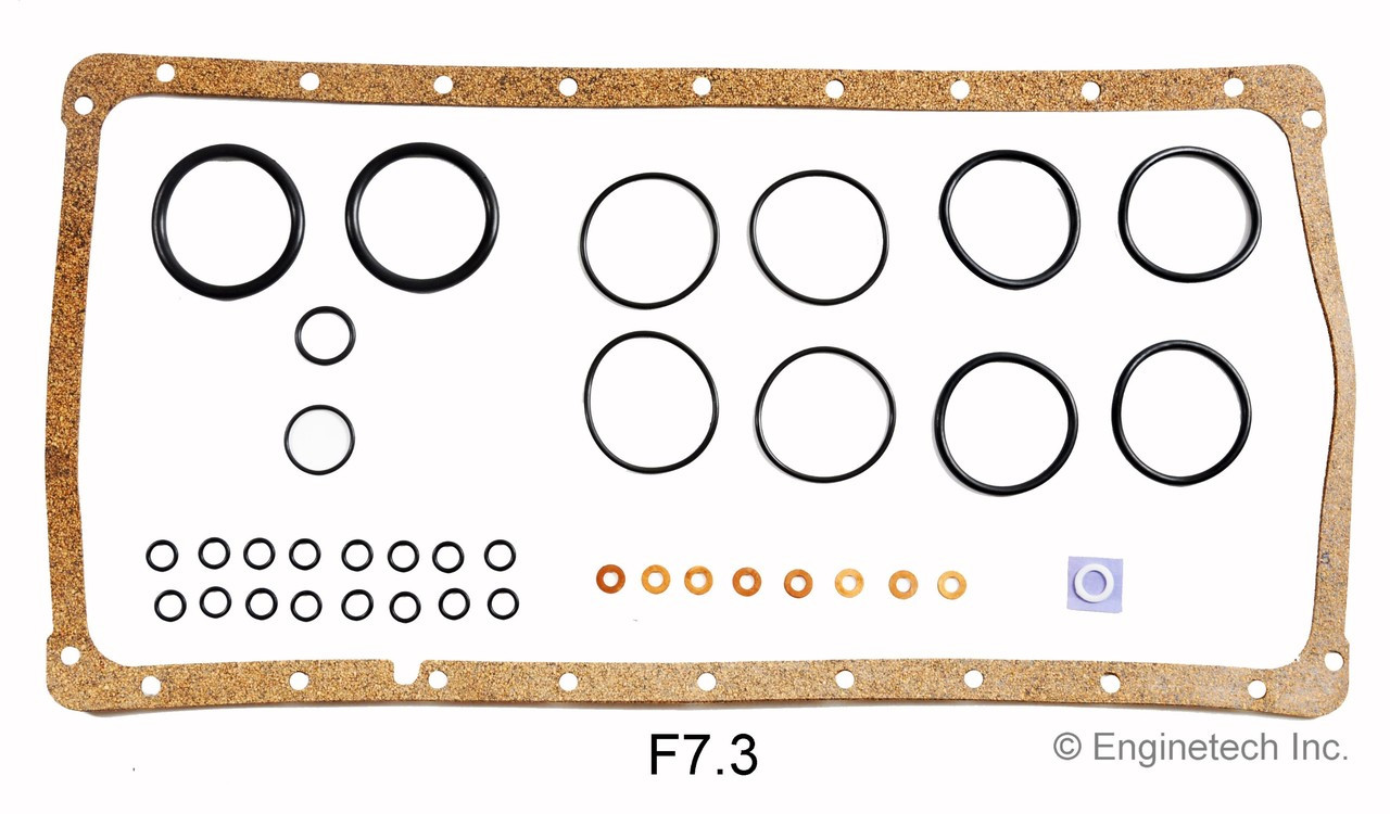 1988 Ford F-250 7.3L Engine Gasket Set F7.3 -4