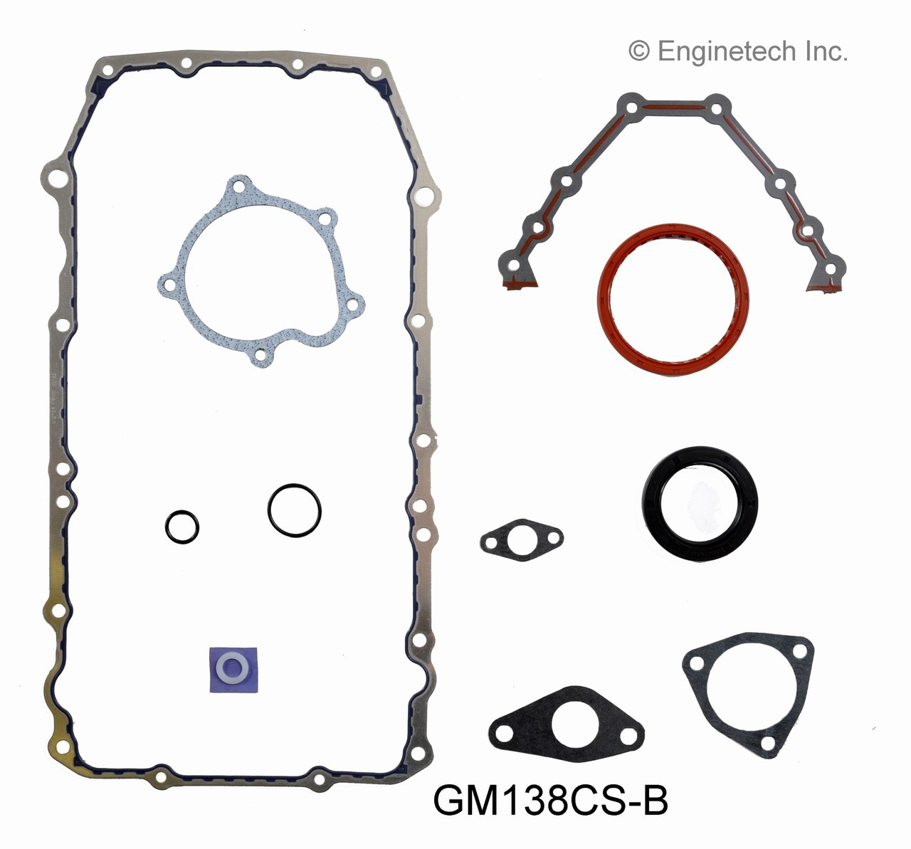 1995 Oldsmobile Achieva 2.3L Engine Lower Gasket Set GM138CS-B -3