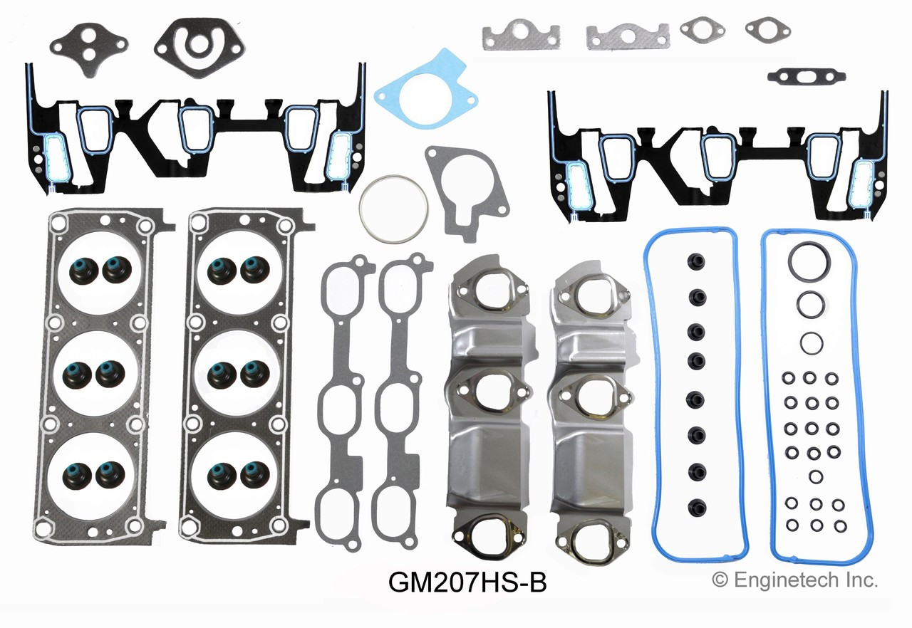 1996 Chevrolet Lumina APV 3.4L Engine Cylinder Head Gasket Set GM207HS-B -1