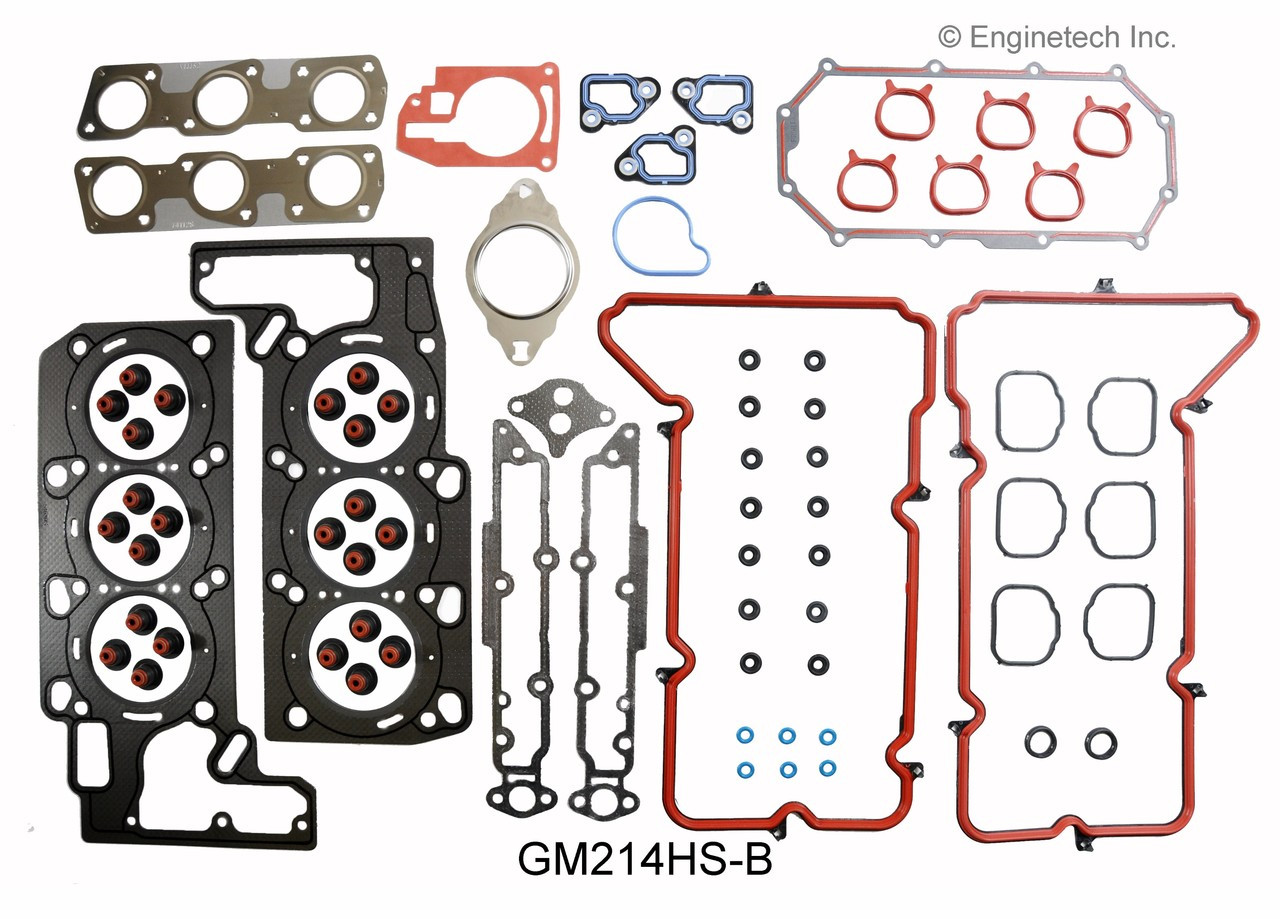 2001 Oldsmobile Aurora 3.5L Engine Cylinder Head Gasket Set GM214HS-B -2