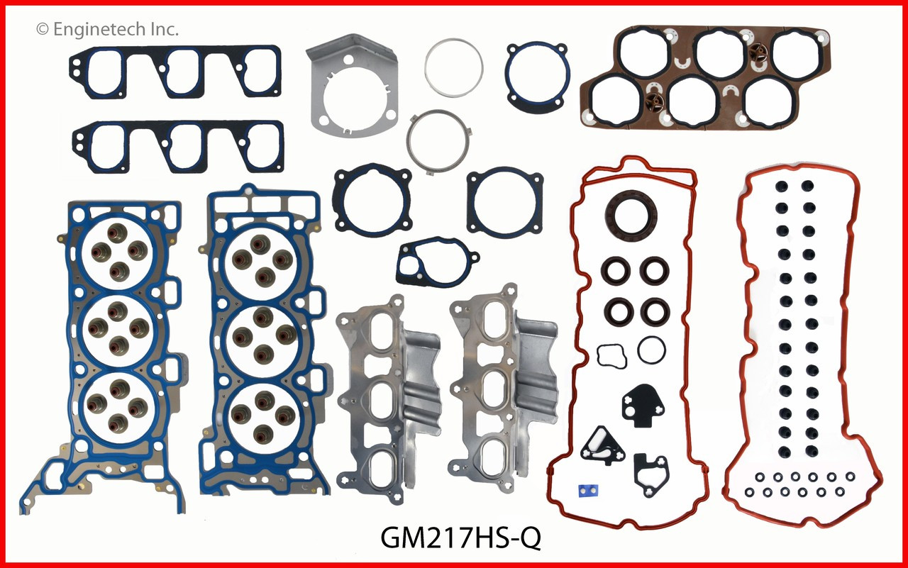 2008 Pontiac G6 3.6L Engine Cylinder Head Gasket Set GM217HS-Q -4