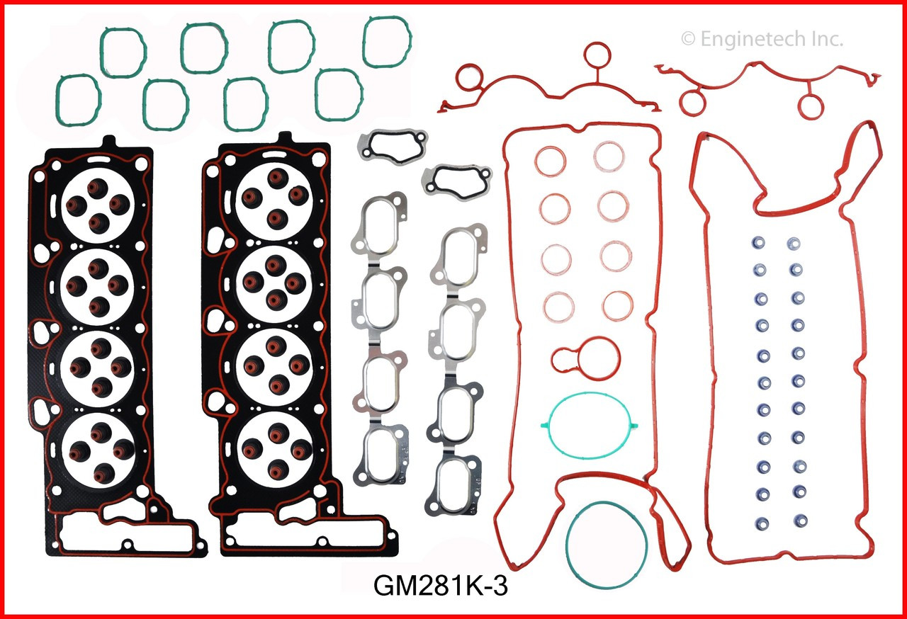 1999 Cadillac Seville 4.6L Engine Gasket Set GM281K-3 -12