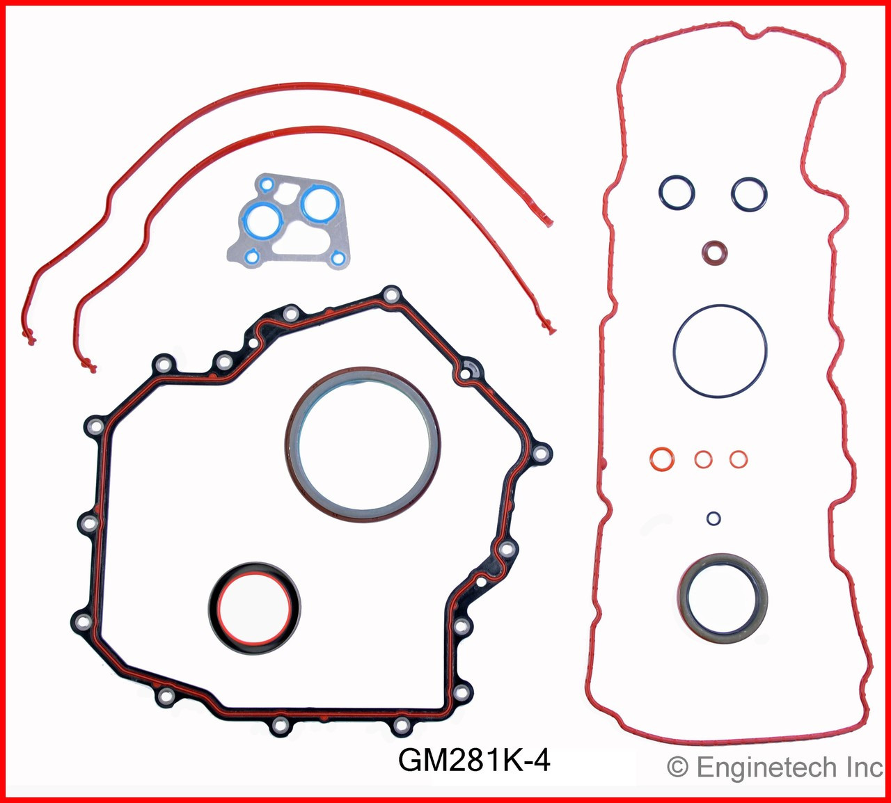 2000 Cadillac DeVille 4.6L Engine Gasket Set GM281K-4 -2