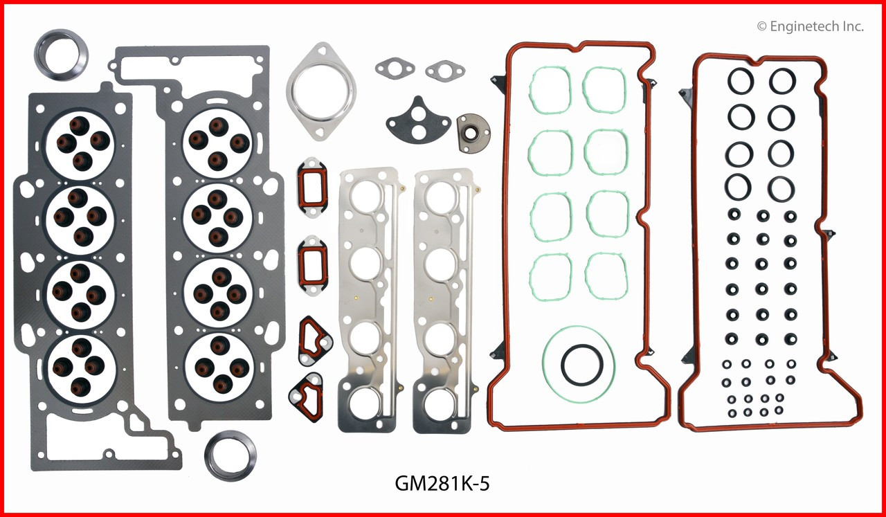 2009 Buick Lucerne 4.6L Engine Gasket Set GM281K-5 -11