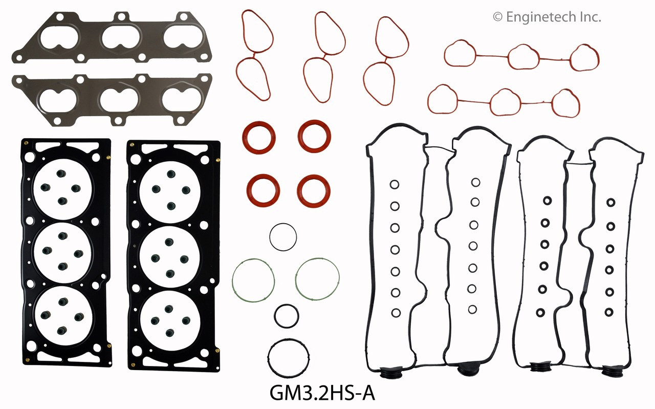 2004 Cadillac CTS 3.2L Engine Cylinder Head Gasket Set GM3.2HS-A -2