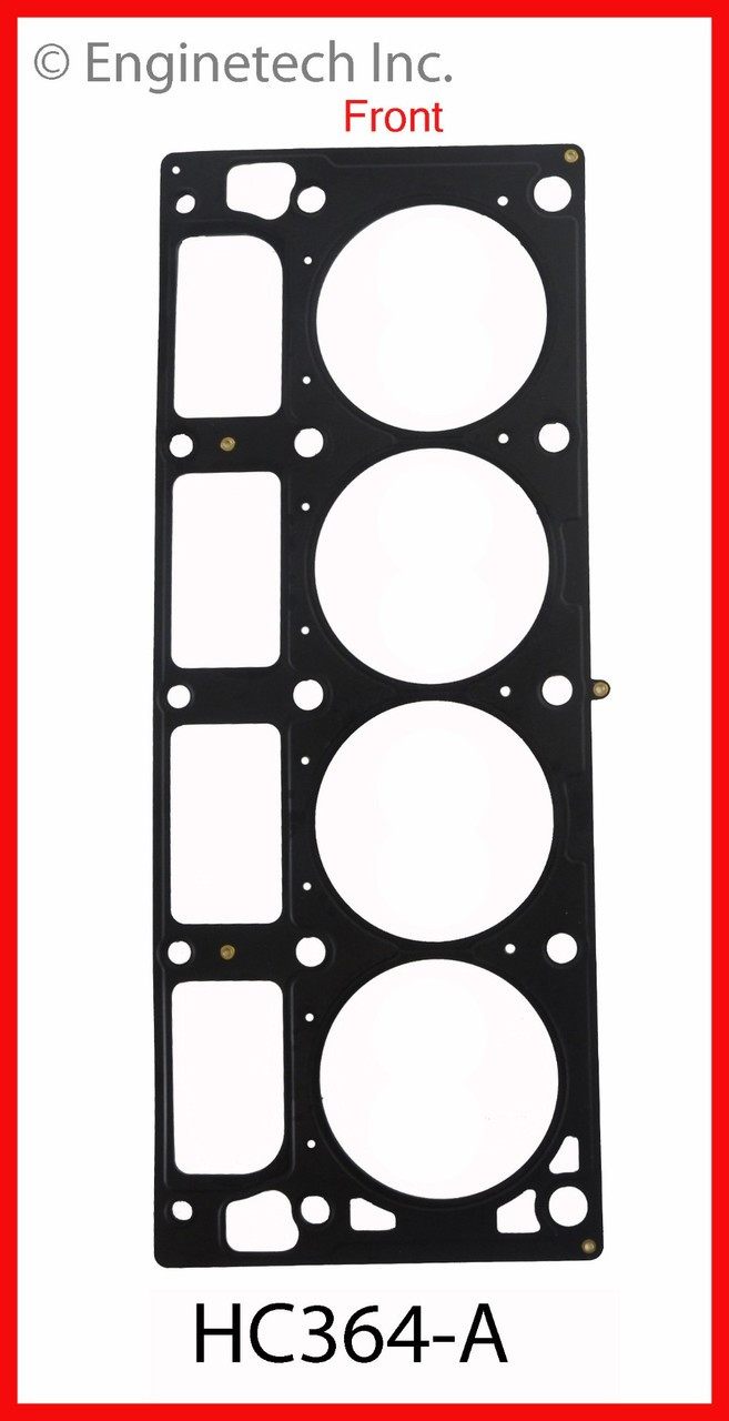 2006 GMC W3500 Forward 6.0L Engine Cylinder Head Gasket HC364-A -151