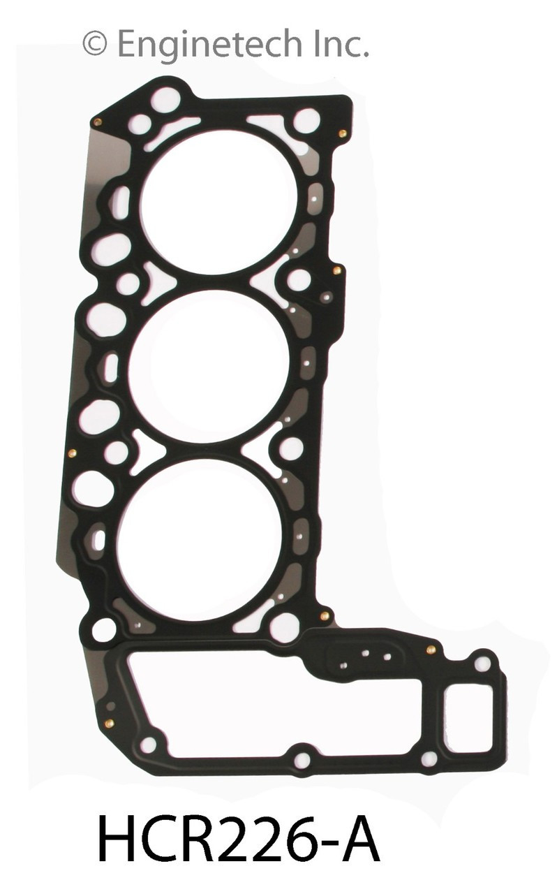 2010 Dodge Ram 1500 3.7L Engine Cylinder Head Gasket HCR226-A -52