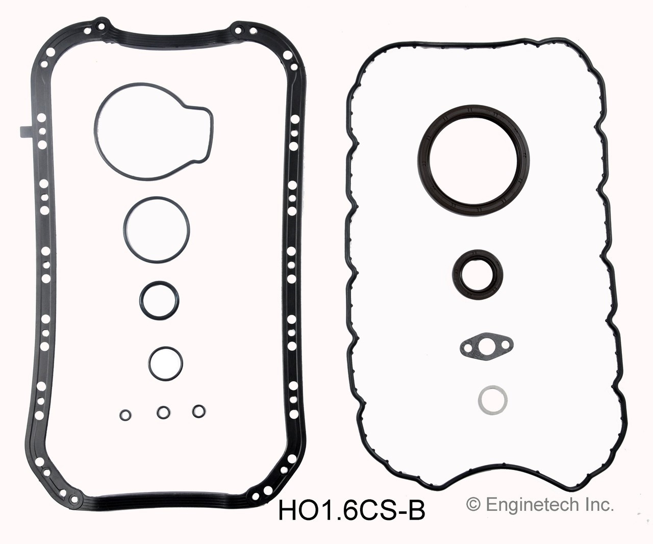 1996 Honda Civic del Sol 1.6L Engine Lower Gasket Set HO1.6CS-B -4