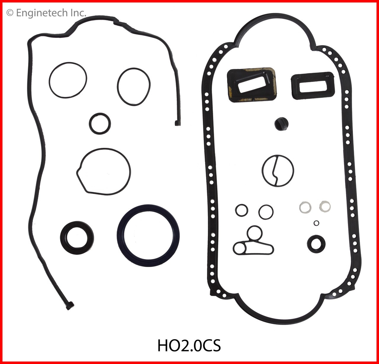 1988 Honda Accord 2.0L Engine Lower Gasket Set HO2.0CS -10