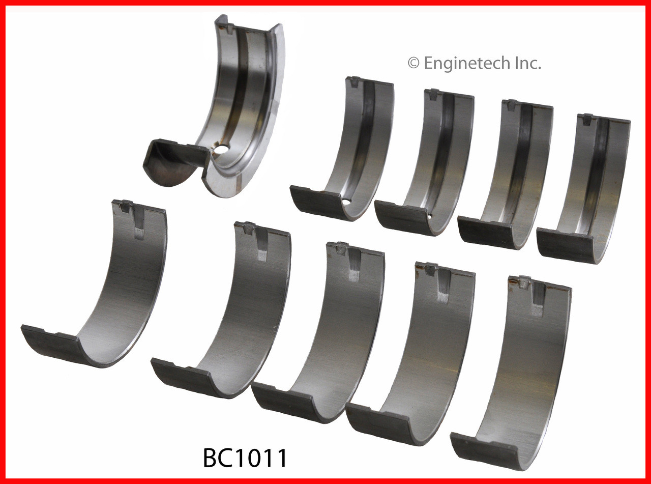 1992 Mazda MPV 2.6L Engine Crankshaft Main Bearing Set BC1011 -21