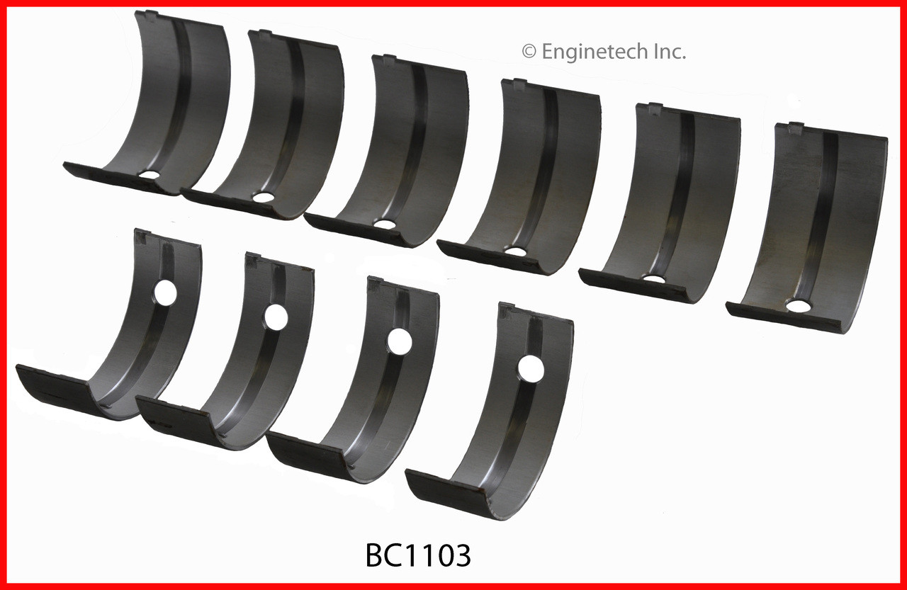 1985 Isuzu Pickup 1.9L Engine Crankshaft Main Bearing Set BC1103 -99