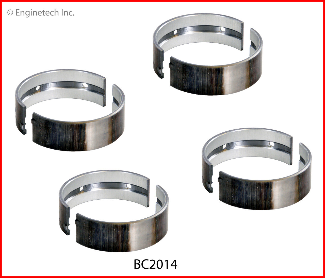 1993 Mazda MX-3 1.8L Engine Crankshaft Main Bearing Set BC2014 -9